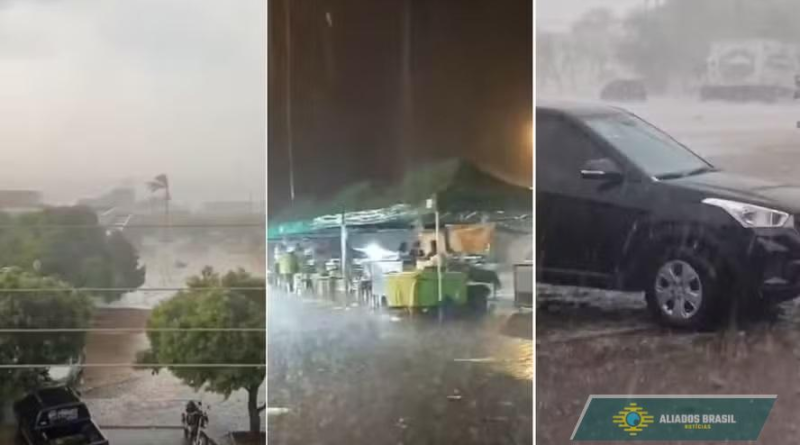 Depois de quase 160 dias, cidades de Goiás, Brasília e Palmas registram chuva