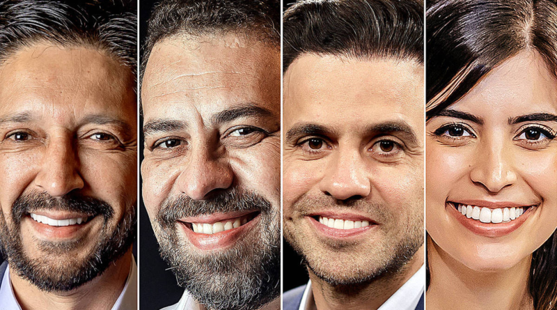 Nunes, Boulos, Marçal e Tabata confirmam presença em debate Folha/UOL às 10h desta segunda