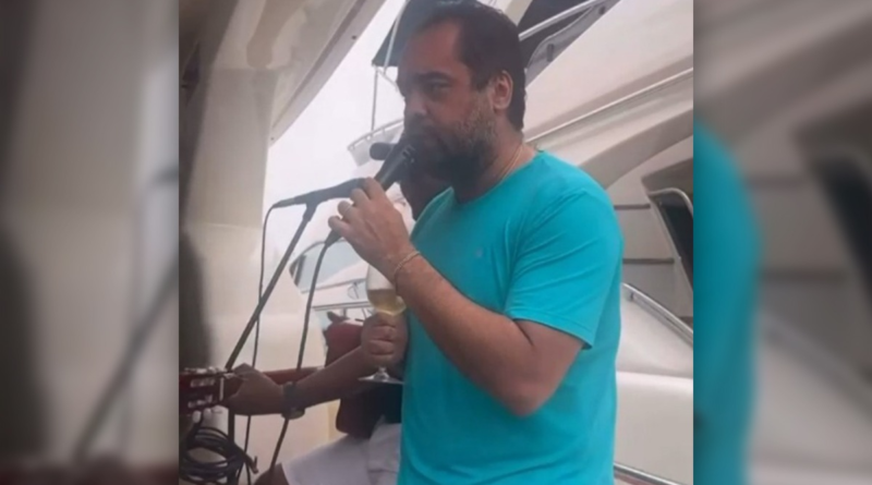 Vídeo: Em meio a transplantes com HIV, governador do RJ canta em iate