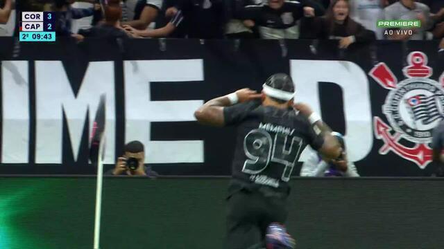 Com direito a golaço de Memphis, Corinthians goleia e joga Athletico no Z4 do Brasileirão