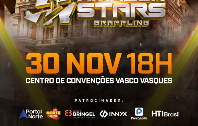 Amazon Stars Grappling, em Manaus, terá grandes nomes do Jiu-Jitsu e MMA