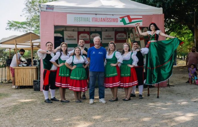 Márcio Anastacio: Cônsul da Itália prestigia o Festival Italianíssimo no Aterro do Flamengo