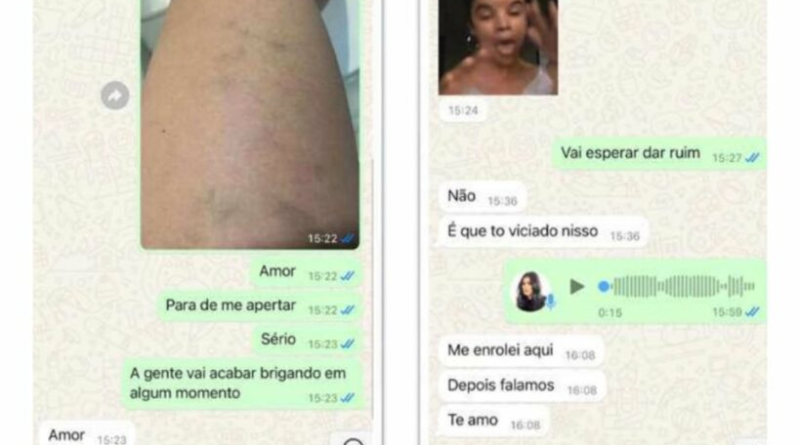 Cíntia Chagas já denunciou que outro ex teria sido agressivo